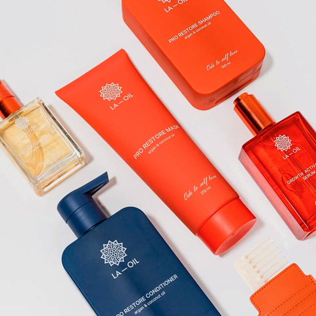 Полный комплекс для волос PRO RESTORE с гребешком в чехле-картхолдере