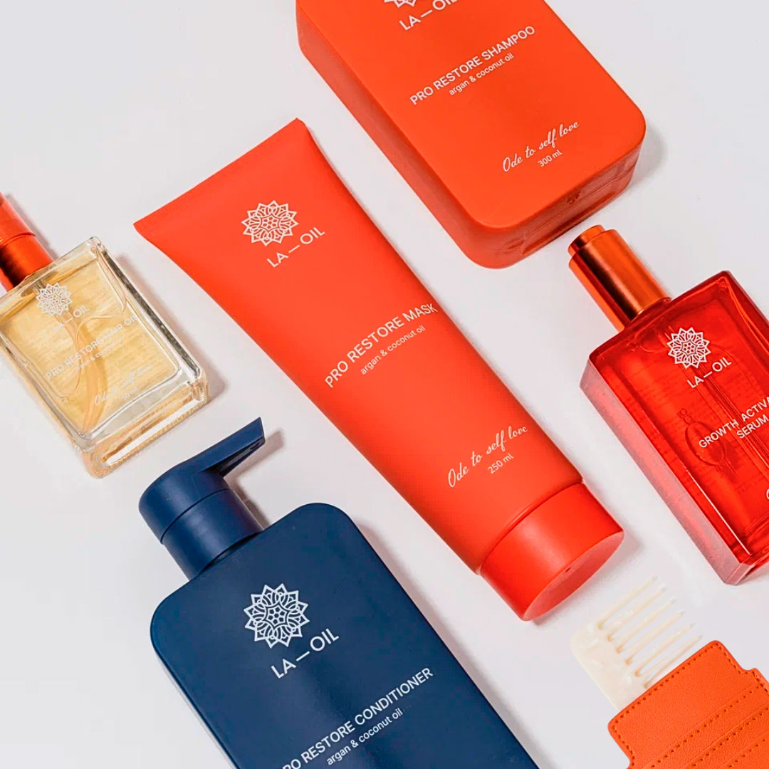 Полный комплекс для волос PRO RESTORE с гребешком в чехле-картхолдере